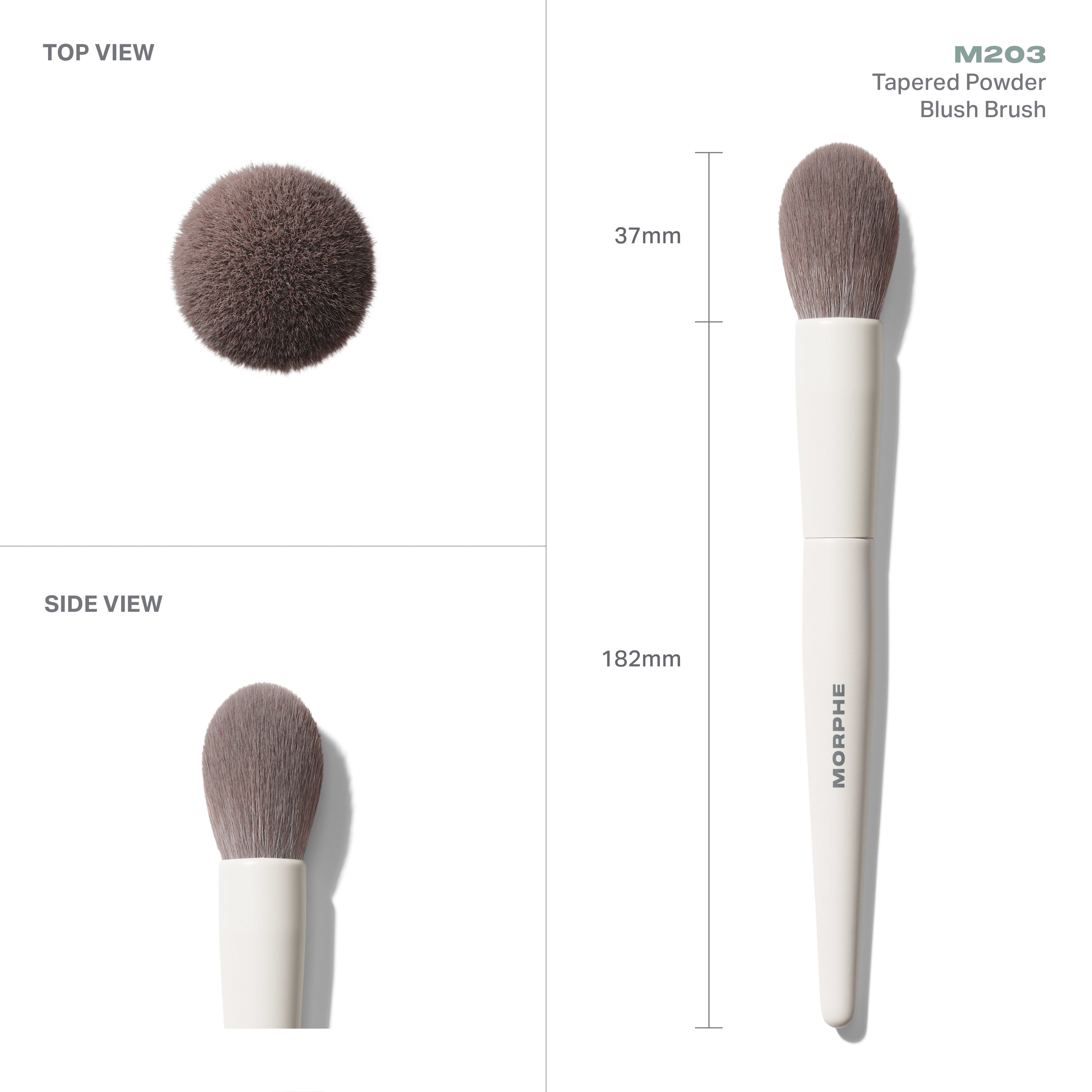 M203 Tapered Powder Blush Brush