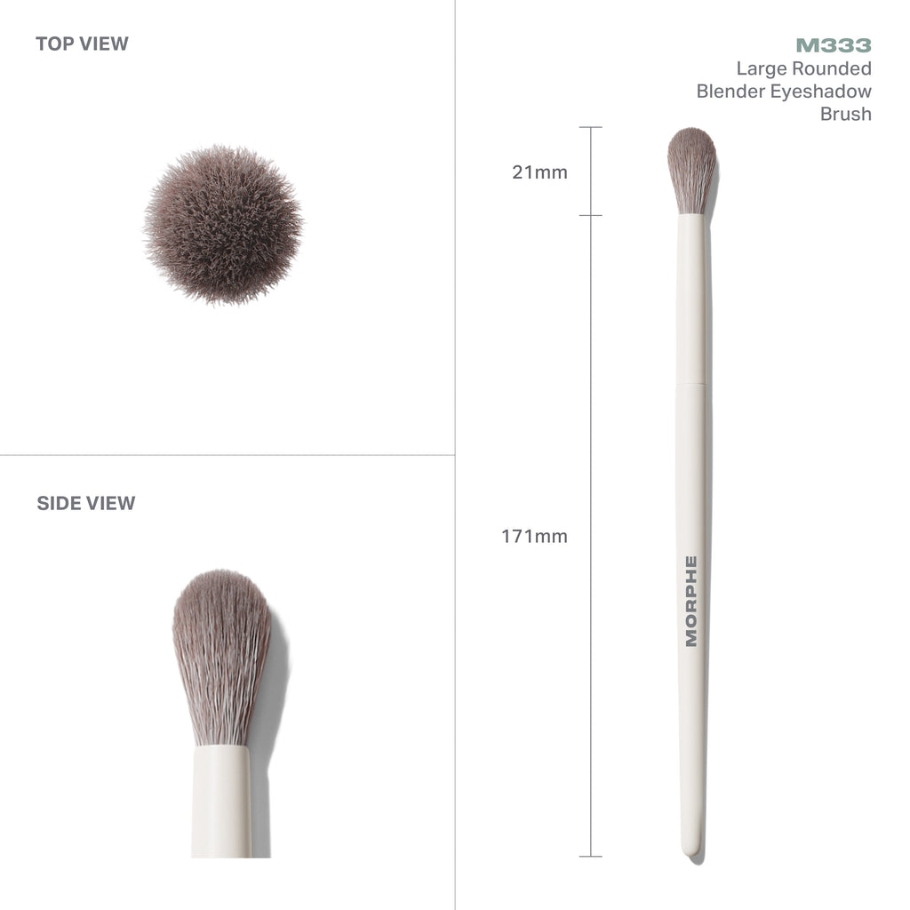 M333 Large Rounded Blender Eyeshadow Brush