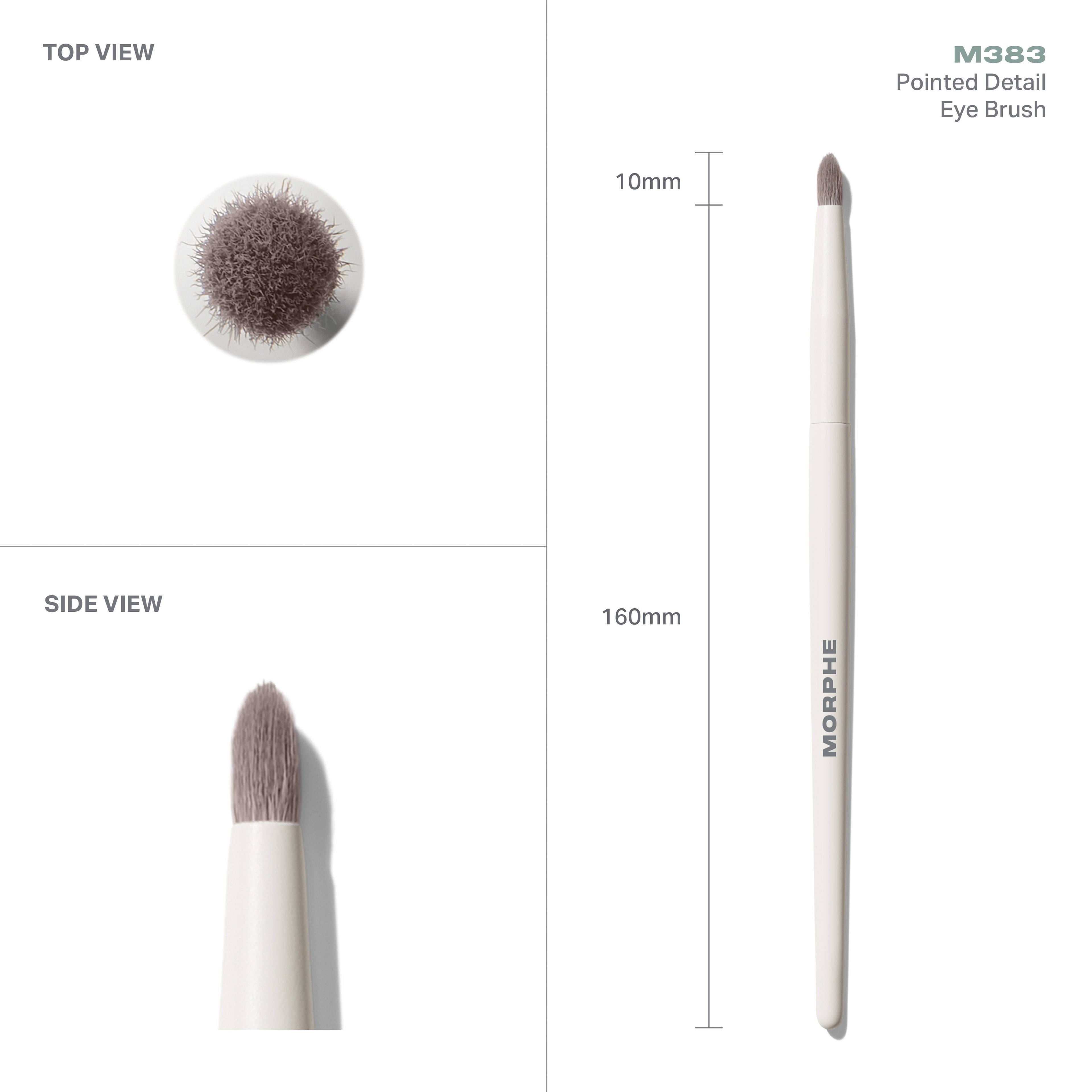 M383 Pointed Detail Eye Brush
