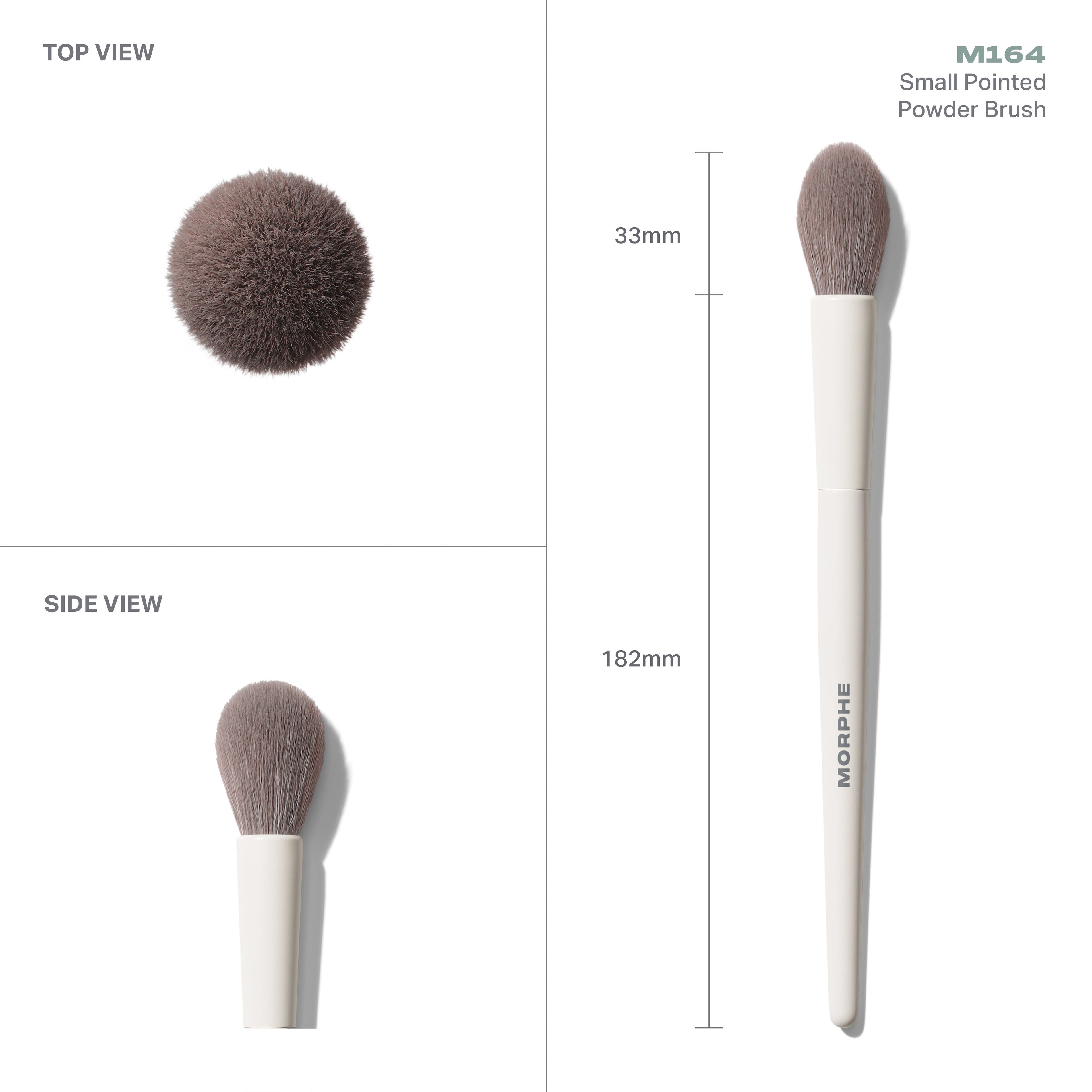 M164 Small Pointed Powder Brush