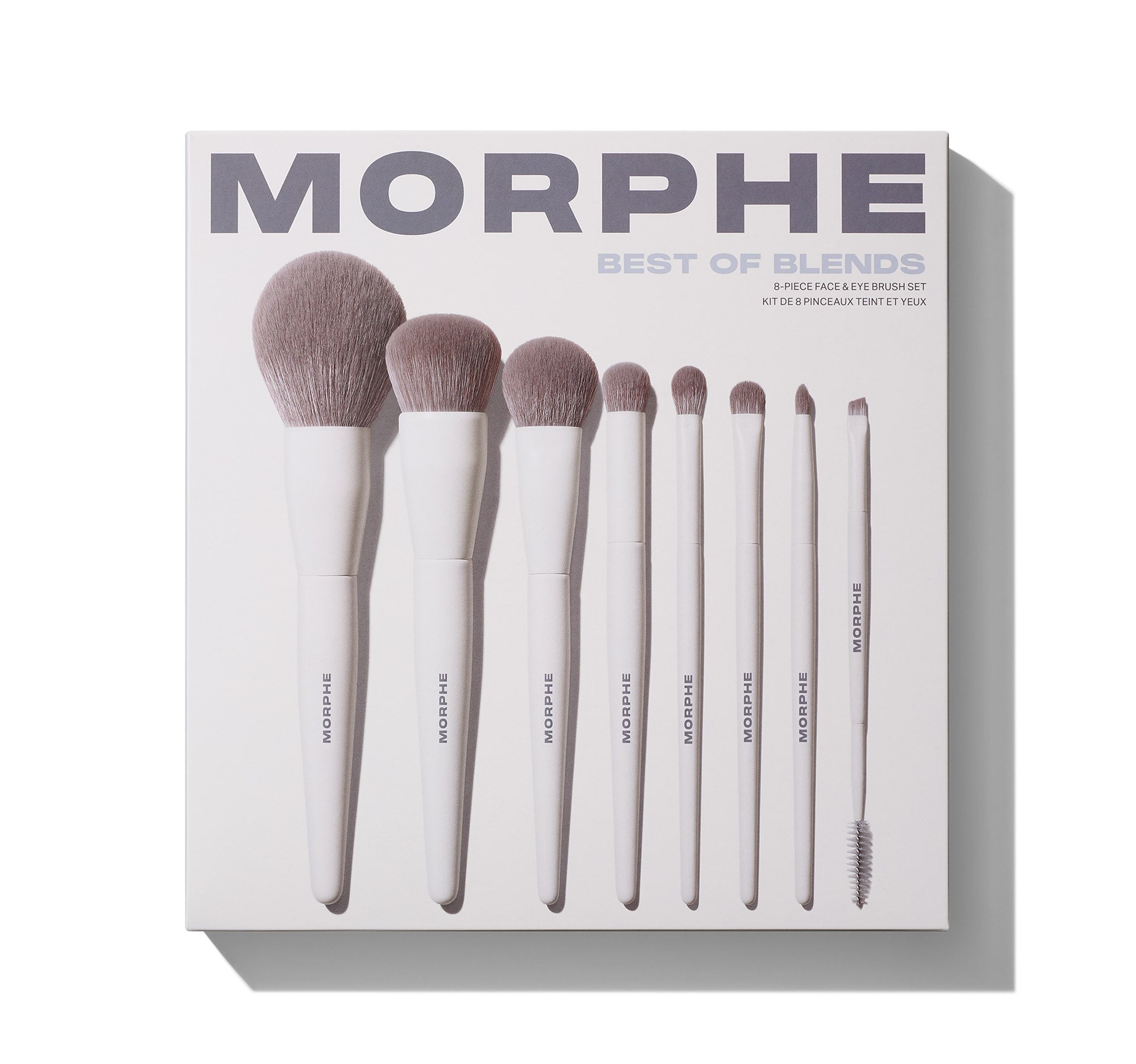 Best of Blends 8-Piece Face & Eye Brush Set