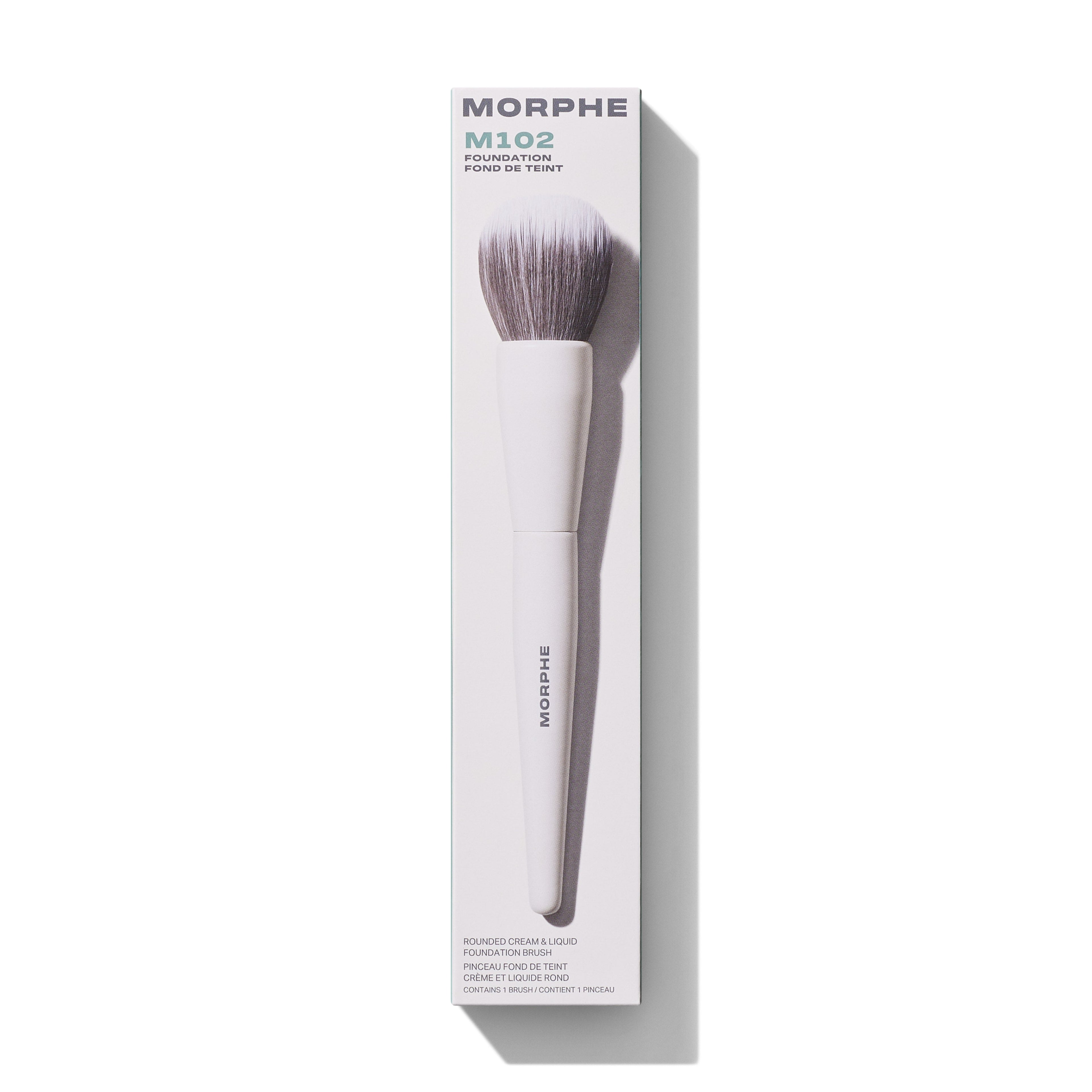M102 Rounded Cream & Liquid Foundation Brush