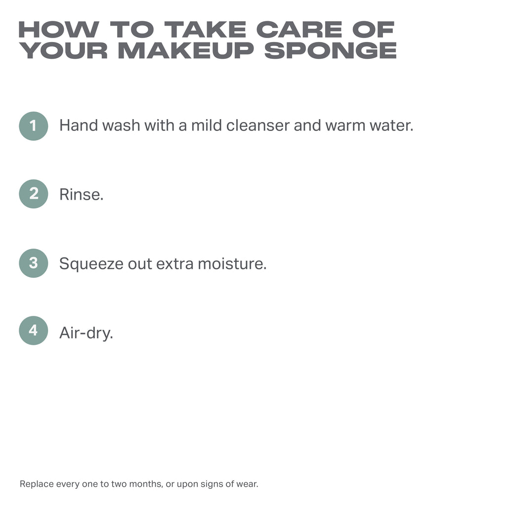 One & Done Multifunctional Makeup Sponge