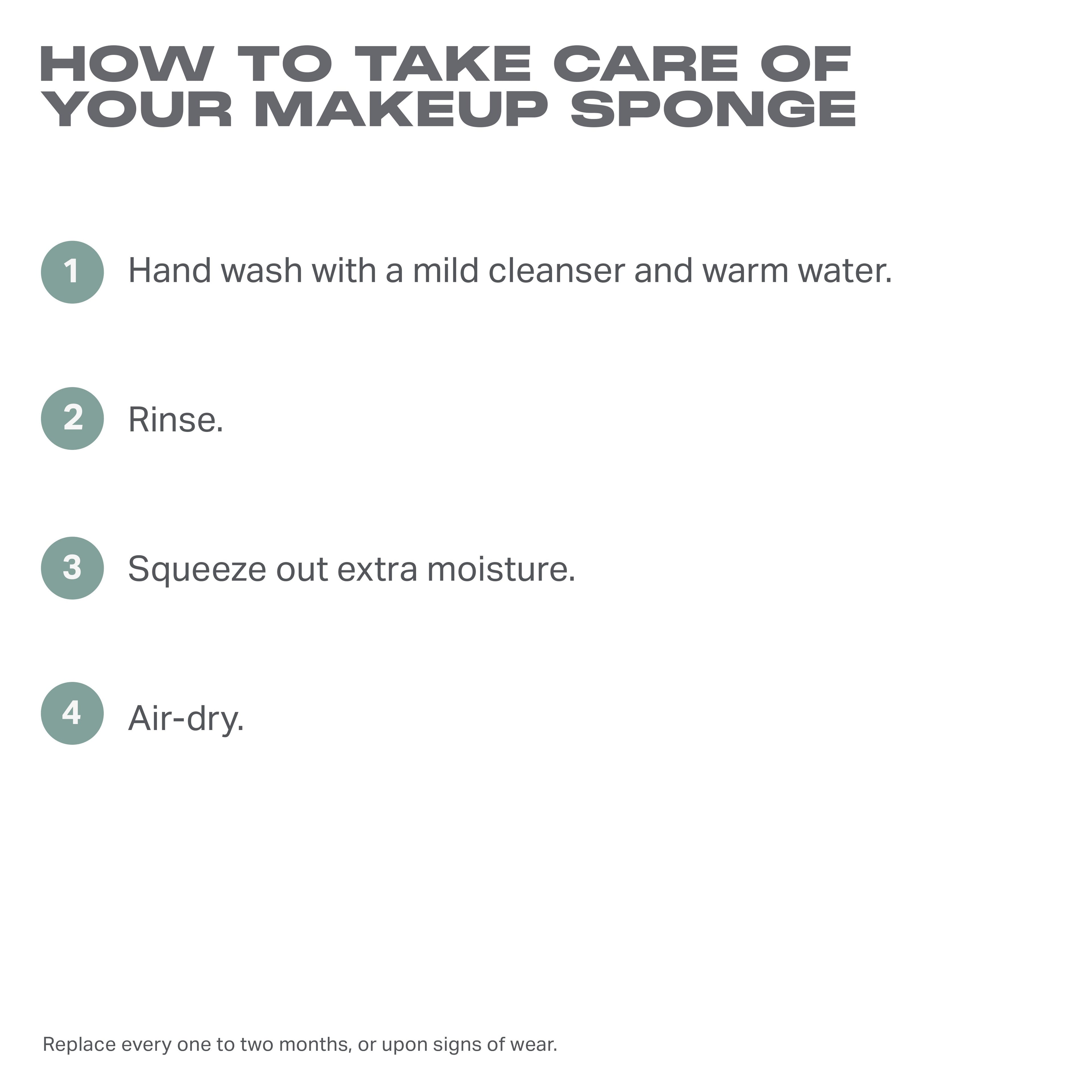 One & Done Multifunctional Makeup Sponge